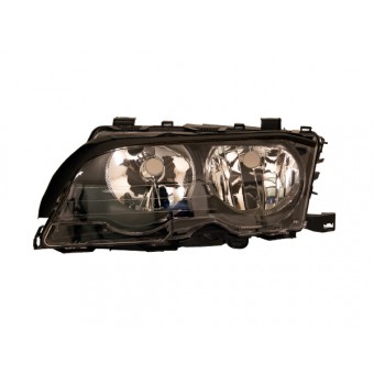 Komple Far E46 (Coupe) Sol (Siyah) 1999-01